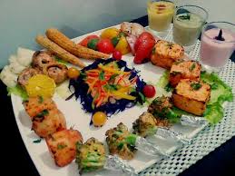 Tandoori veg plater